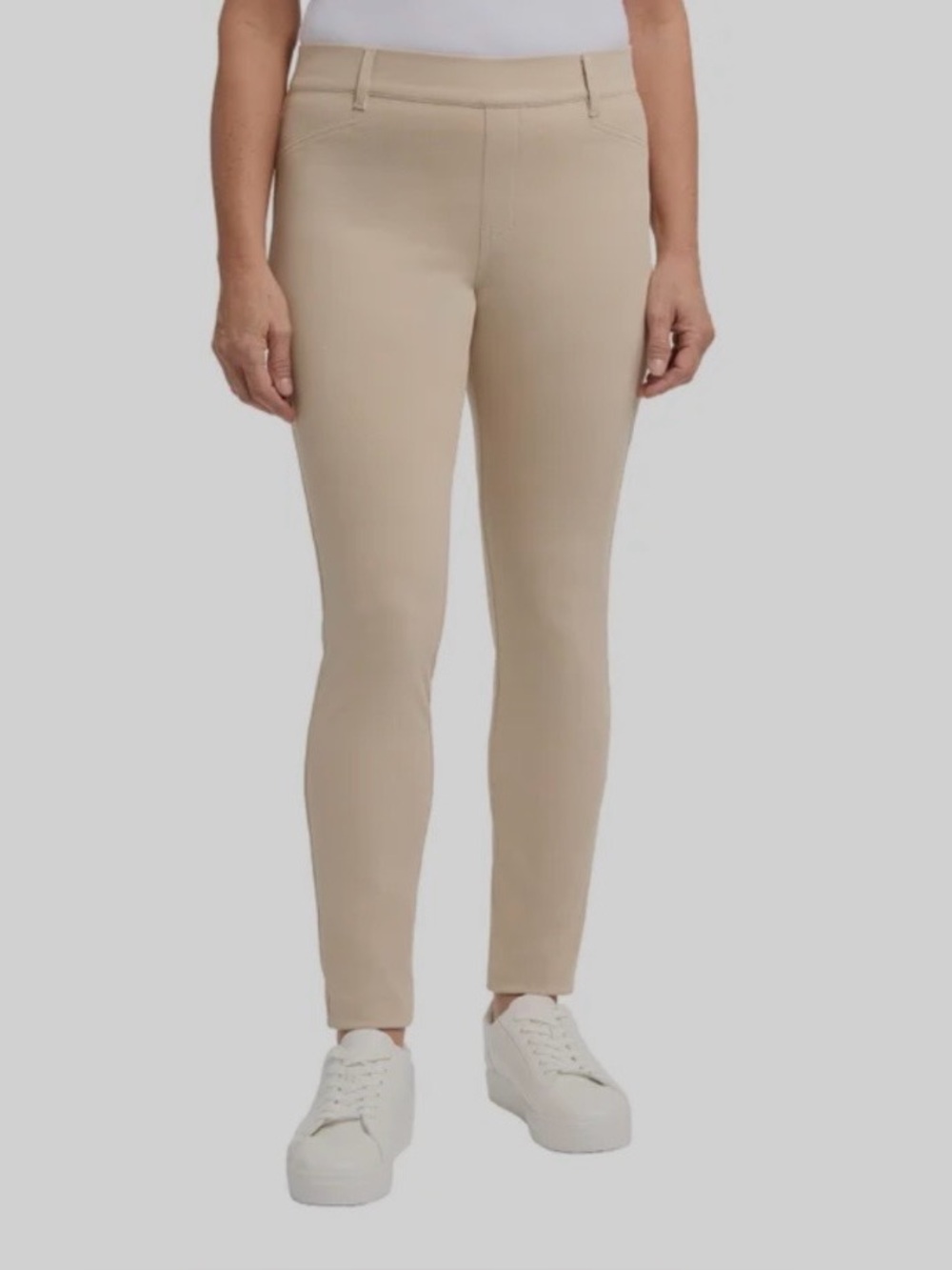 Stormpack Sunice Women's High Rise Pull On Stretch Pant Beige 8